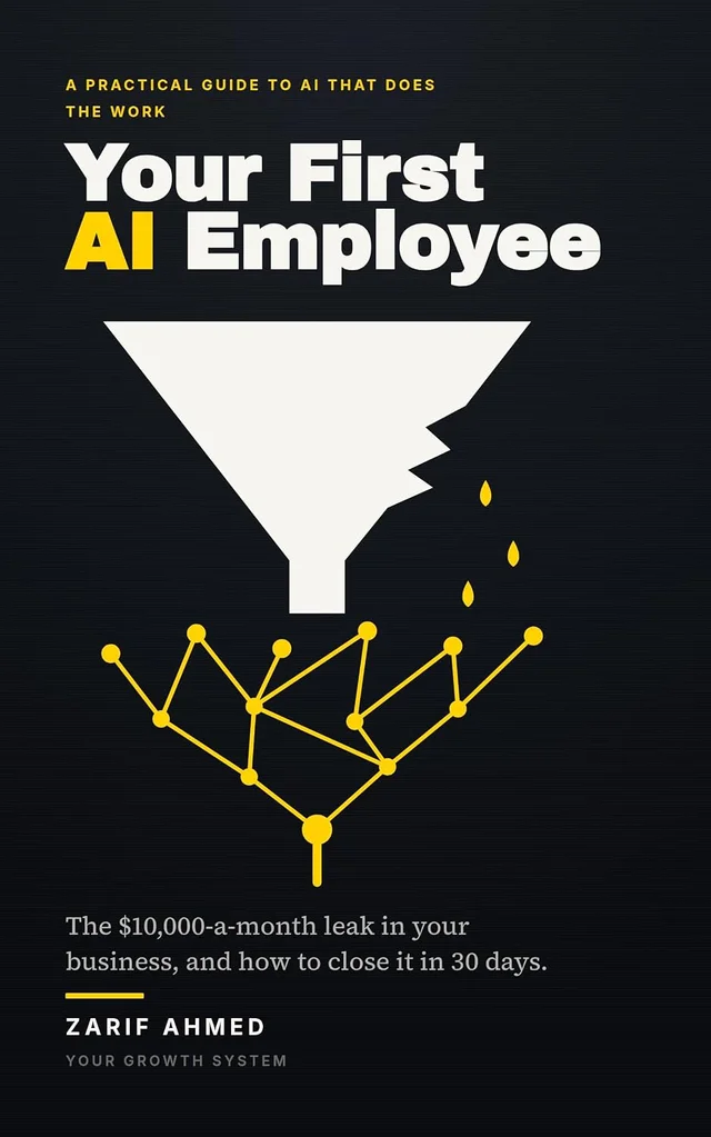 Cover of Your First AI Employee by Zarif Ahmed